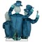 3.5ft Disney Mansion Hitchhiking Ghosts - Motion Activated, Lighted Animatronic